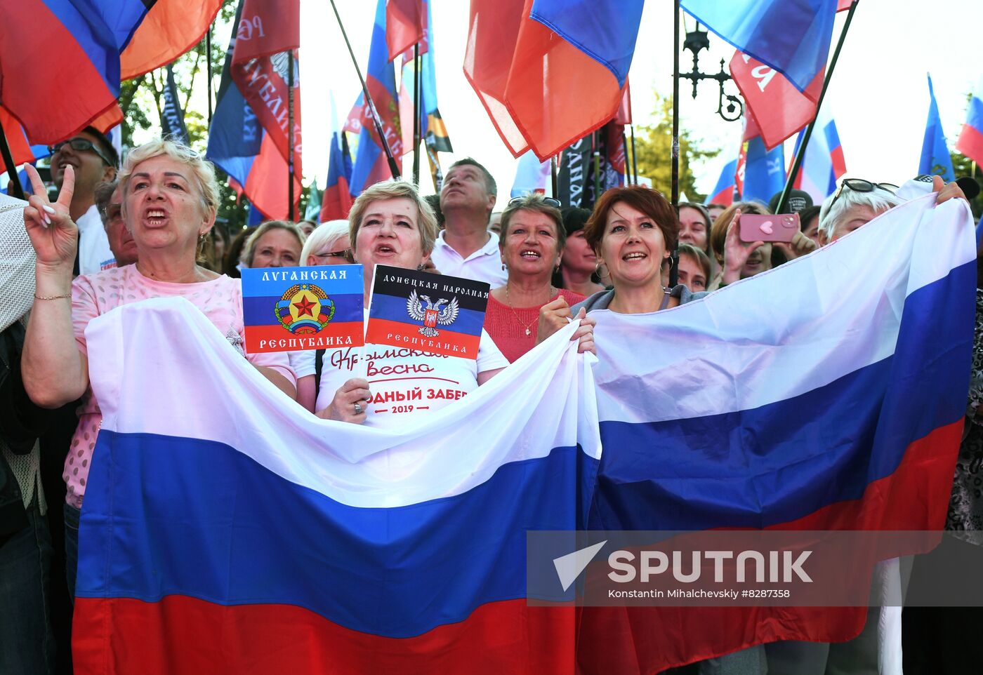 Russia New Territories Accession Celebrations Regions