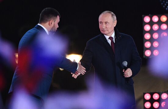 Russia New Territories Accession Celebrations
