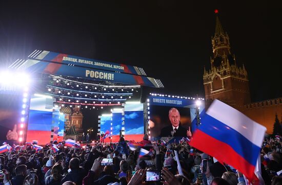 Russia New Territories Accession Celebrations