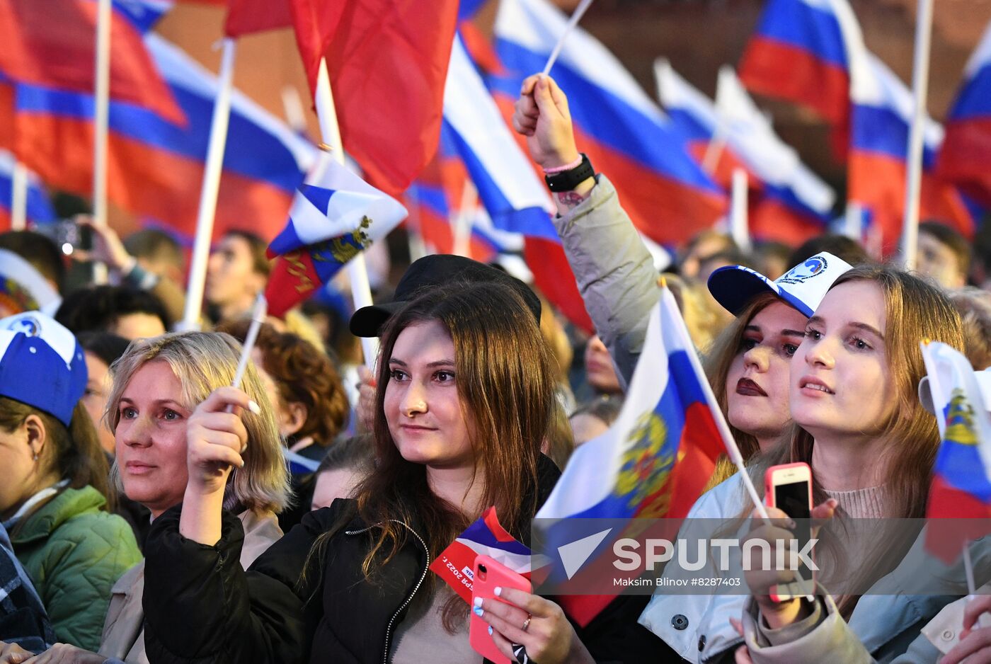 Russia New Territories Accession Celebrations