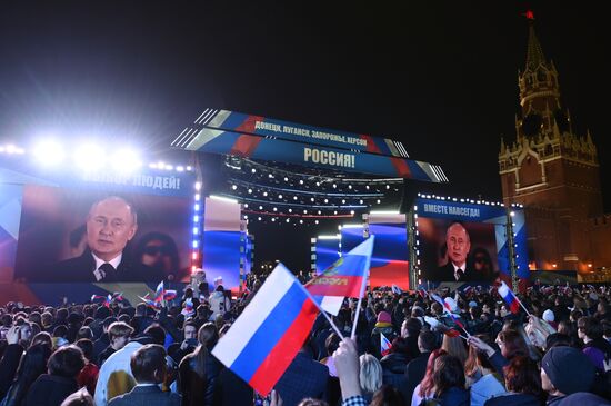 Russia New Territories Accession Celebrations