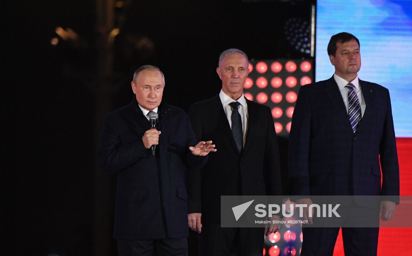 Russia New Territories Accession Celebrations