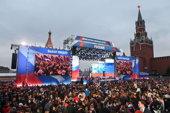 Russia New Territories Accession Celebrations