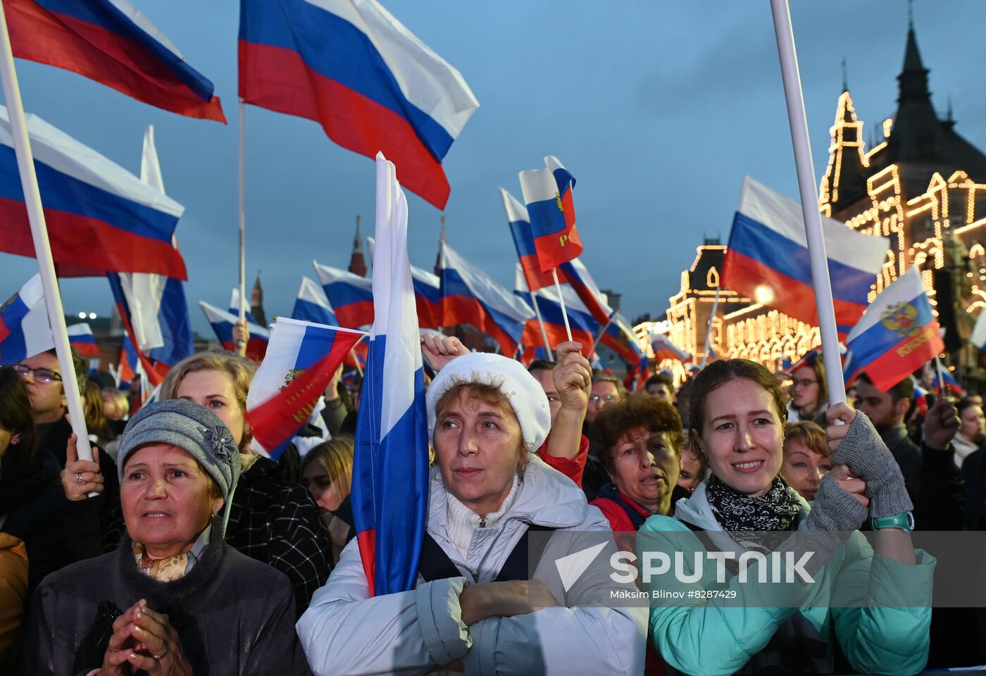 Russia New Territories Accession Celebrations