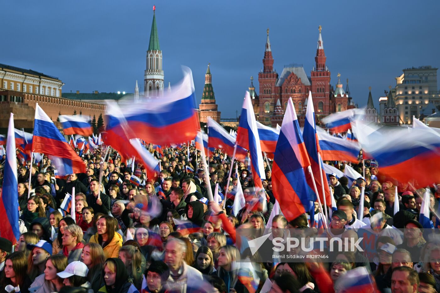 Russia New Territories Accession Celebrations