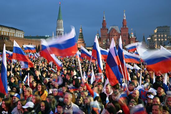 Russia New Territories Accession Celebrations