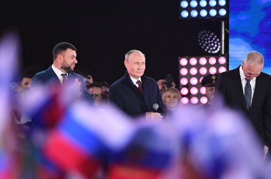 Russia New Territories Accession Celebrations