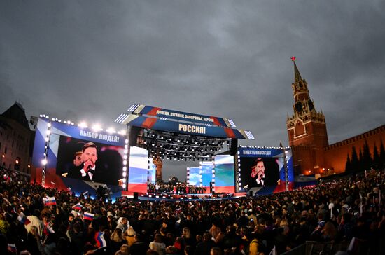 Russia New Territories Accession Celebrations