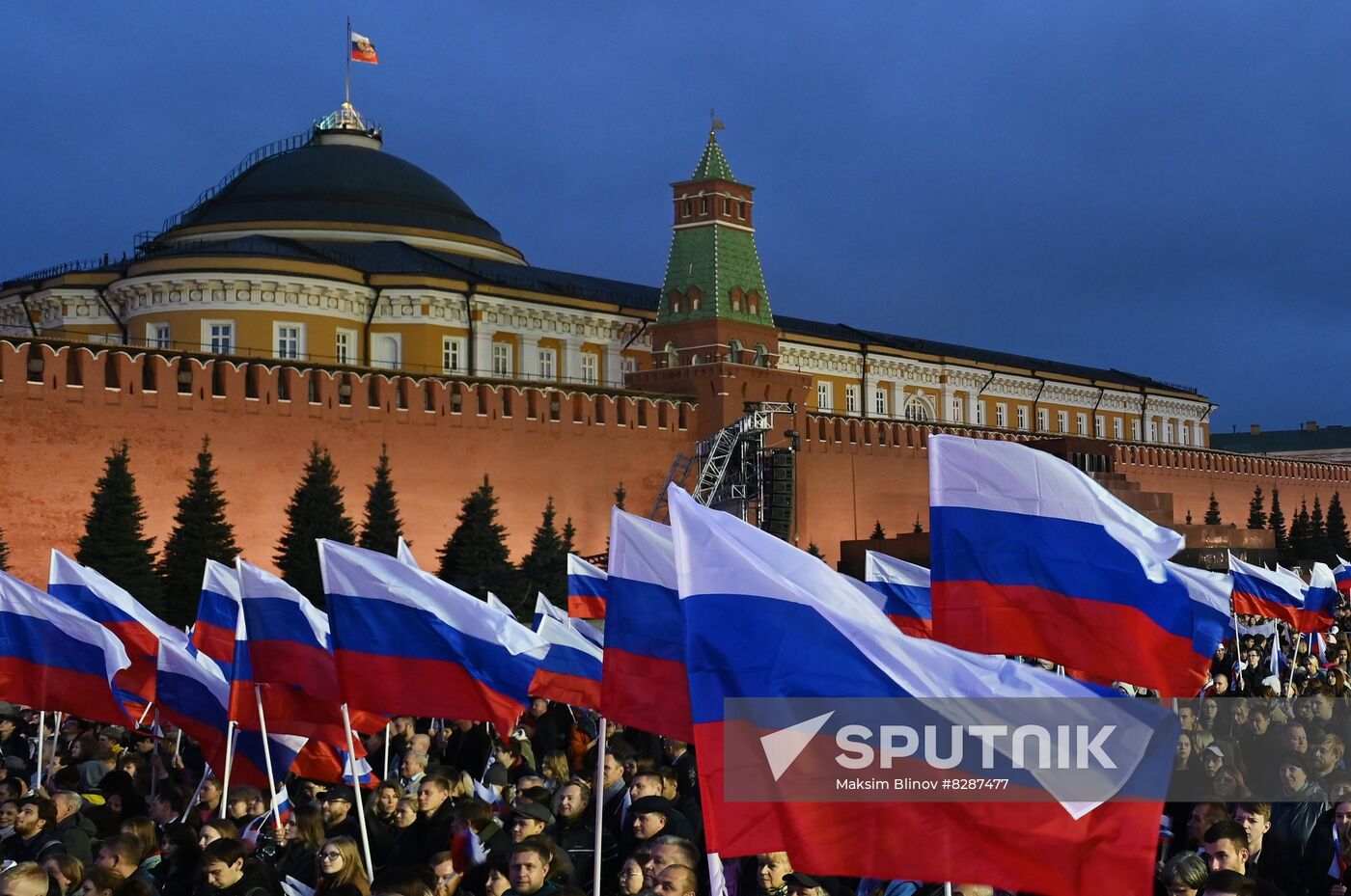 Russia New Territories Accession Celebrations