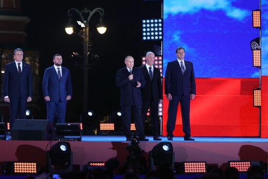 Russia New Territories Accession Celebrations