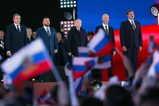 Russia New Territories Accession Celebrations