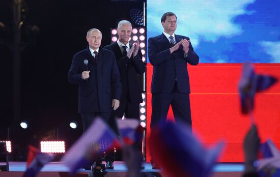 Russia New Territories Accession Celebrations