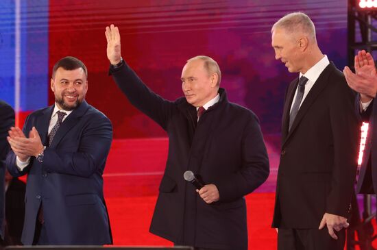 Russia New Territories Accession Celebrations