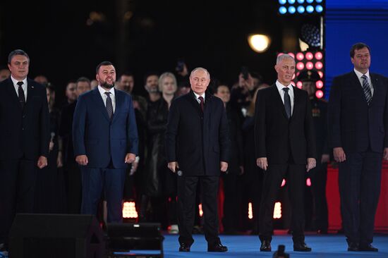 Russia New Territories Accession Celebrations