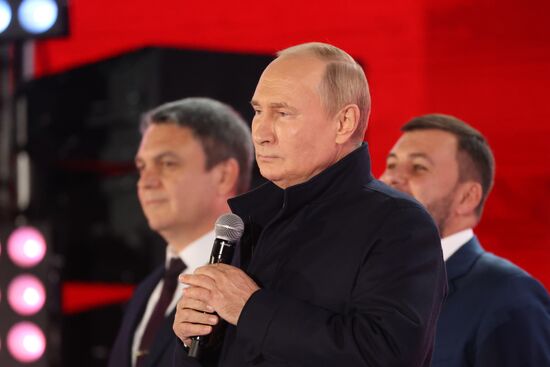 Russia New Territories Accession Celebrations