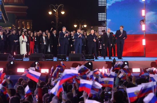 Russia New Territories Accession Celebrations