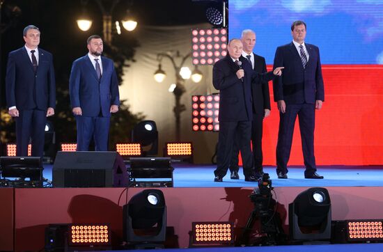 Russia New Territories Accession Celebrations
