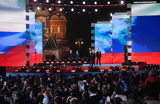 Russia New Territories Accession Celebrations