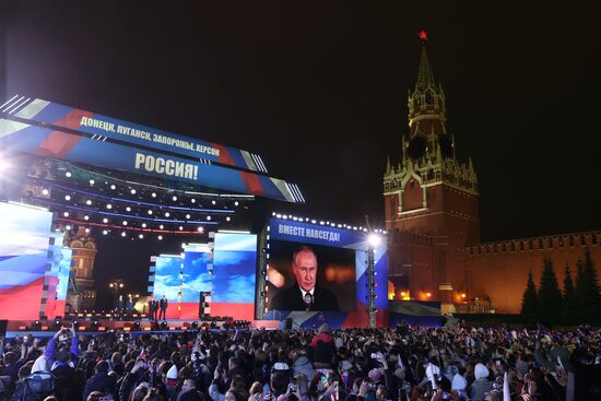 Russia New Territories Accession Celebrations
