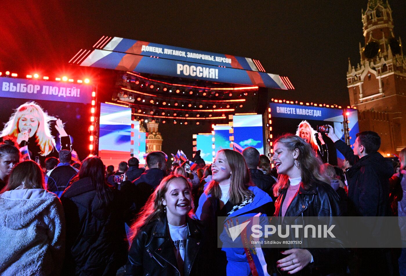 Russia New Territories Accession Celebrations