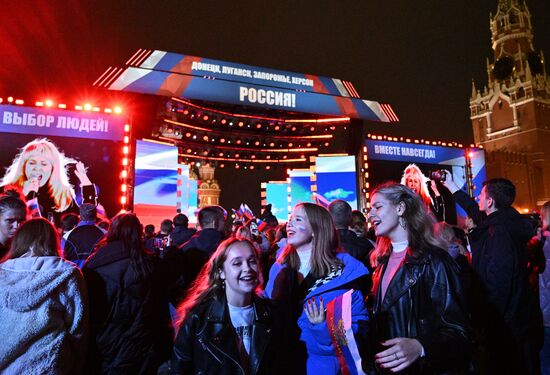 Russia New Territories Accession Celebrations