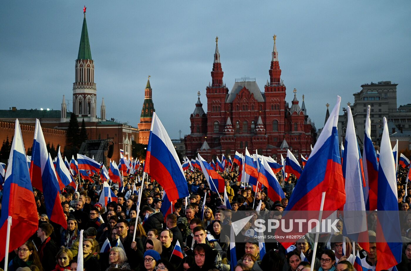 Russia New Territories Accession Celebrations