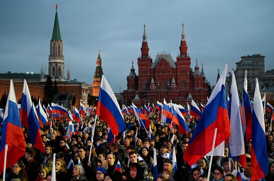 Russia New Territories Accession Celebrations