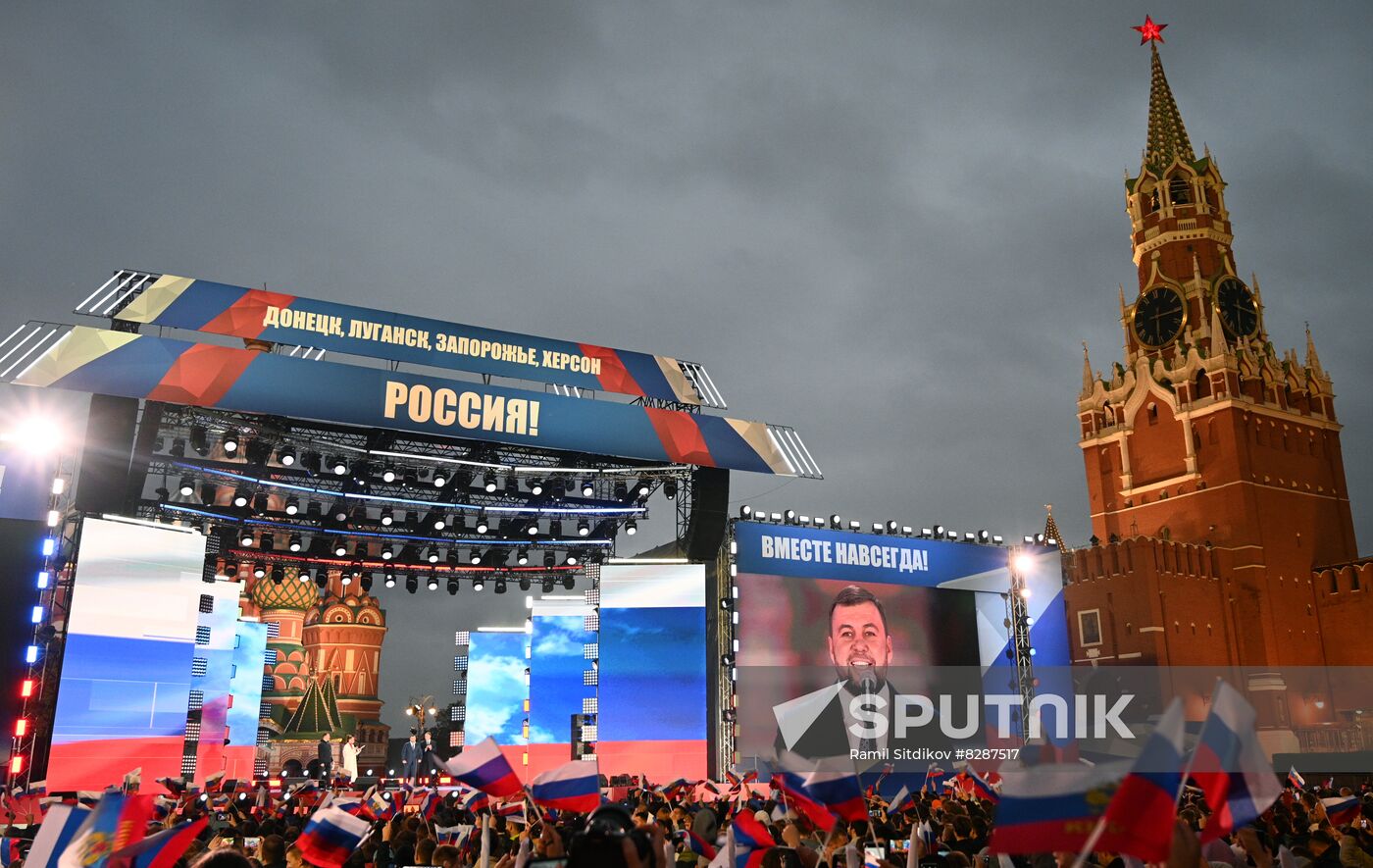 Russia New Territories Accession Celebrations