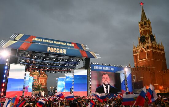 Russia New Territories Accession Celebrations
