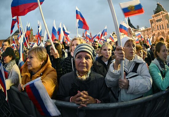 Russia New Territories Accession Celebrations