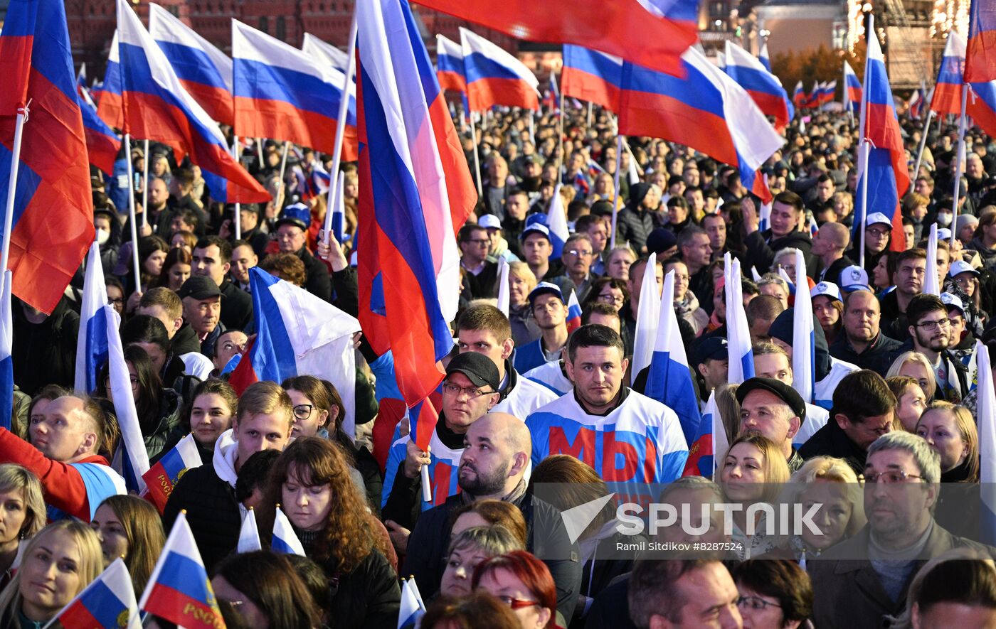 Russia New Territories Accession Celebrations