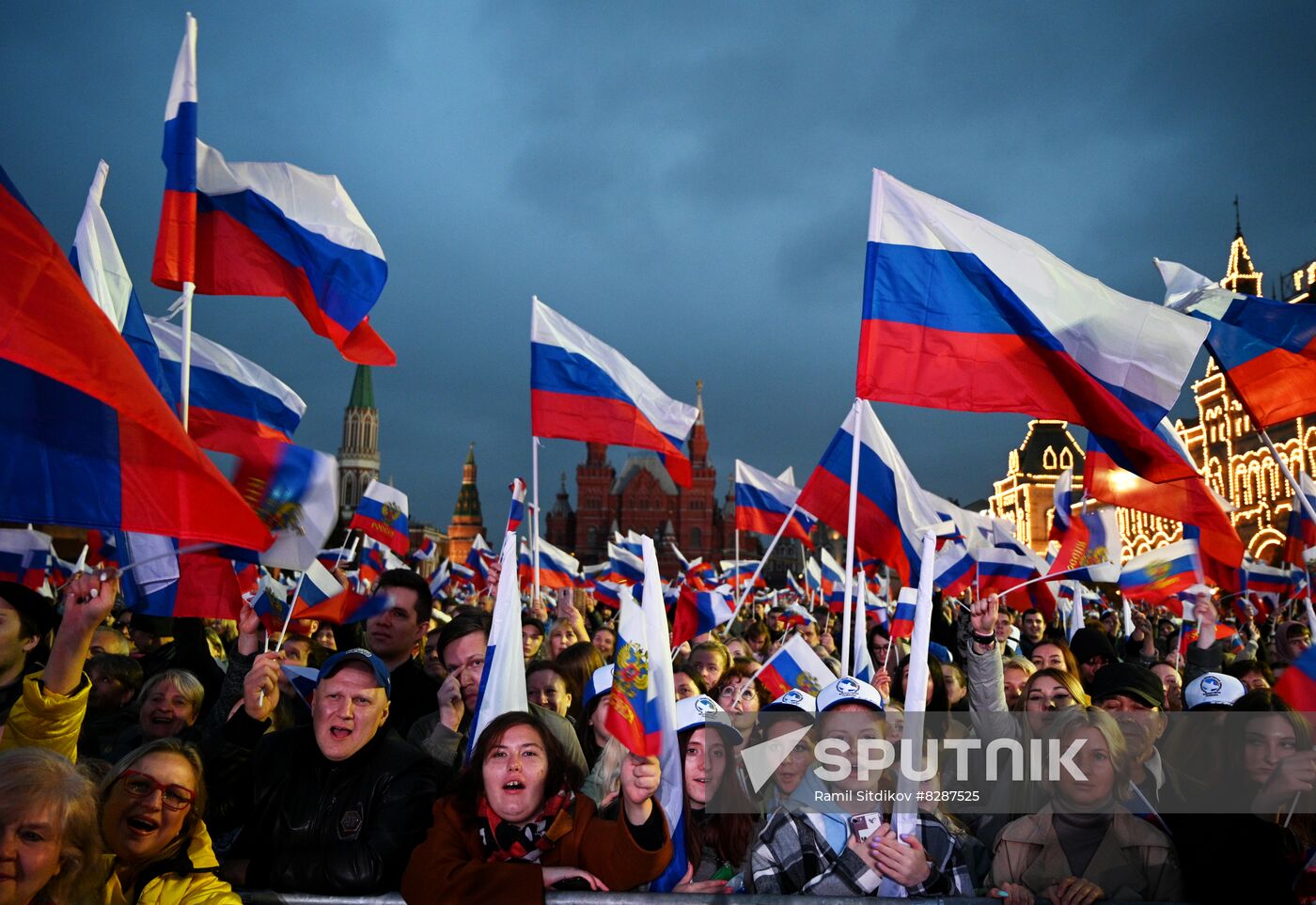 Russia New Territories Accession Celebrations