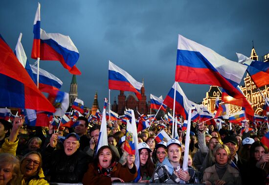 Russia New Territories Accession Celebrations