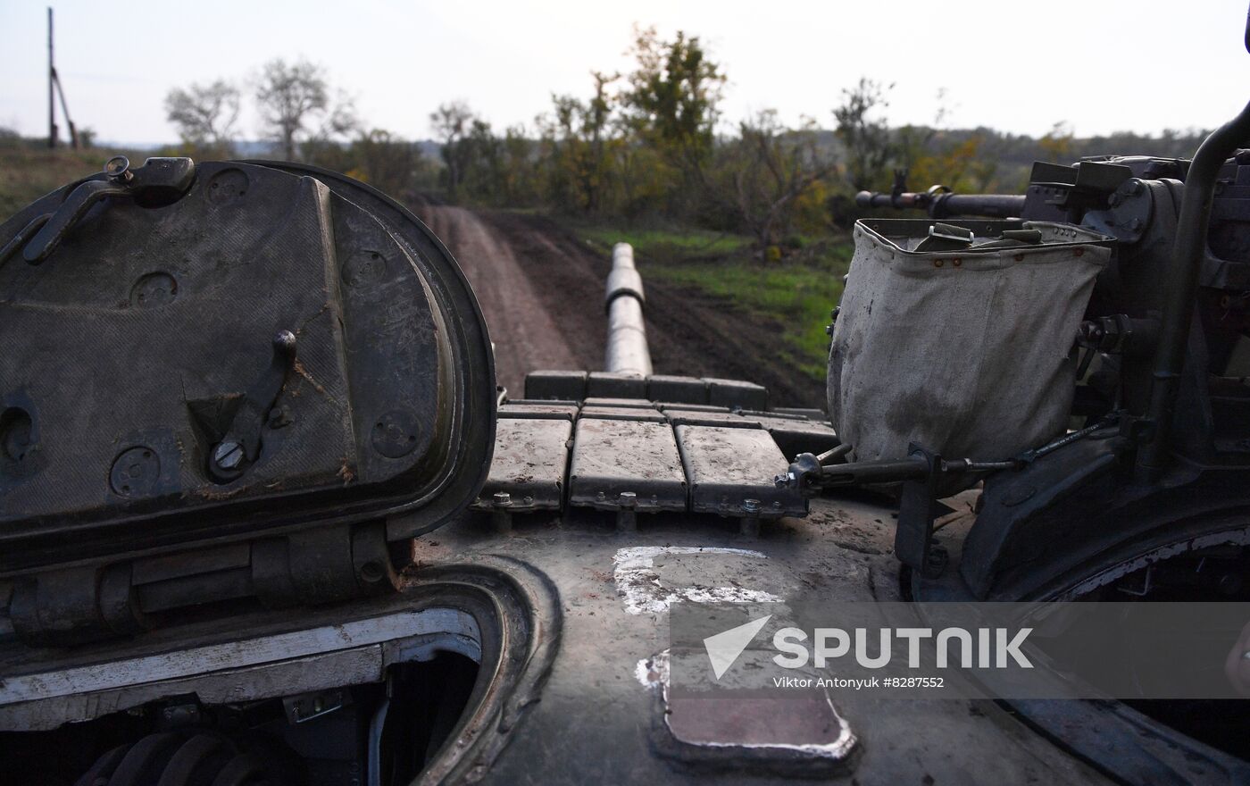 LPR Russia Ukraine Military Operation Tank Unit