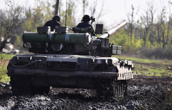 LPR Russia Ukraine Military Operation Tank Unit