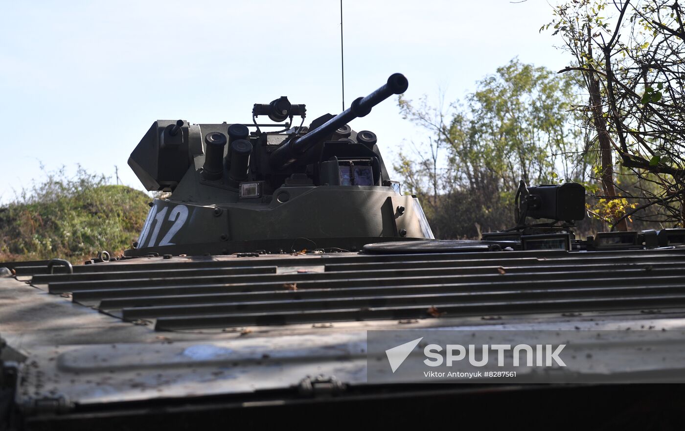 LPR Russia Ukraine Military Operation Tank Unit