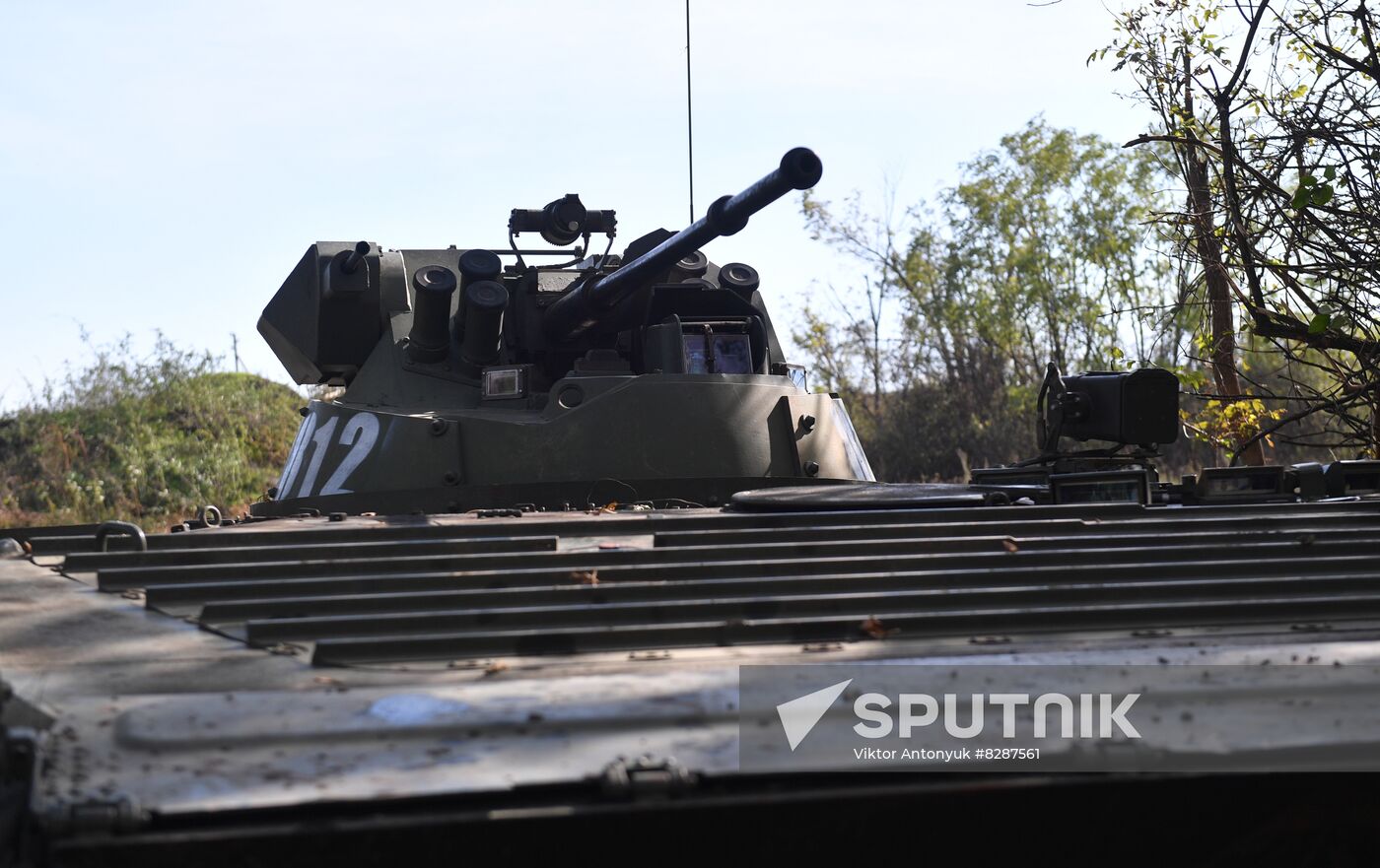 LPR Russia Ukraine Military Operation Tank Unit
