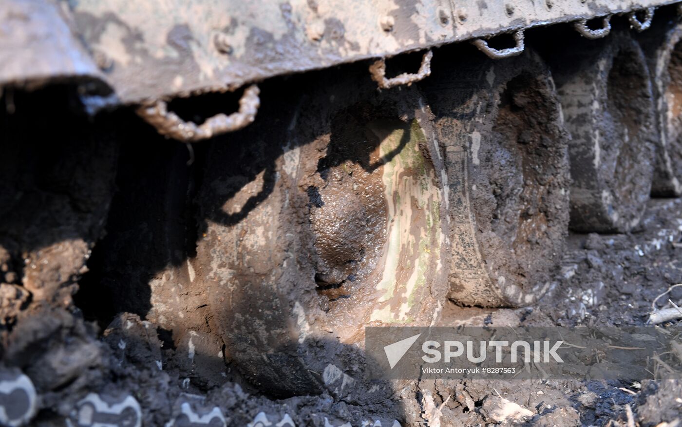 LPR Russia Ukraine Military Operation Tank Unit