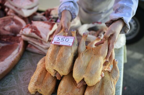Russia Crimea Food Market