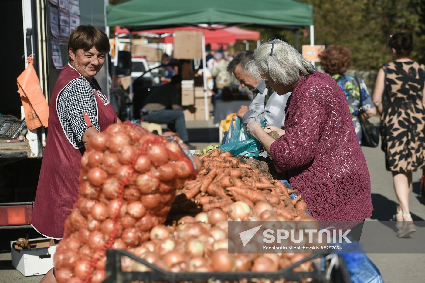 Russia Crimea Food Market