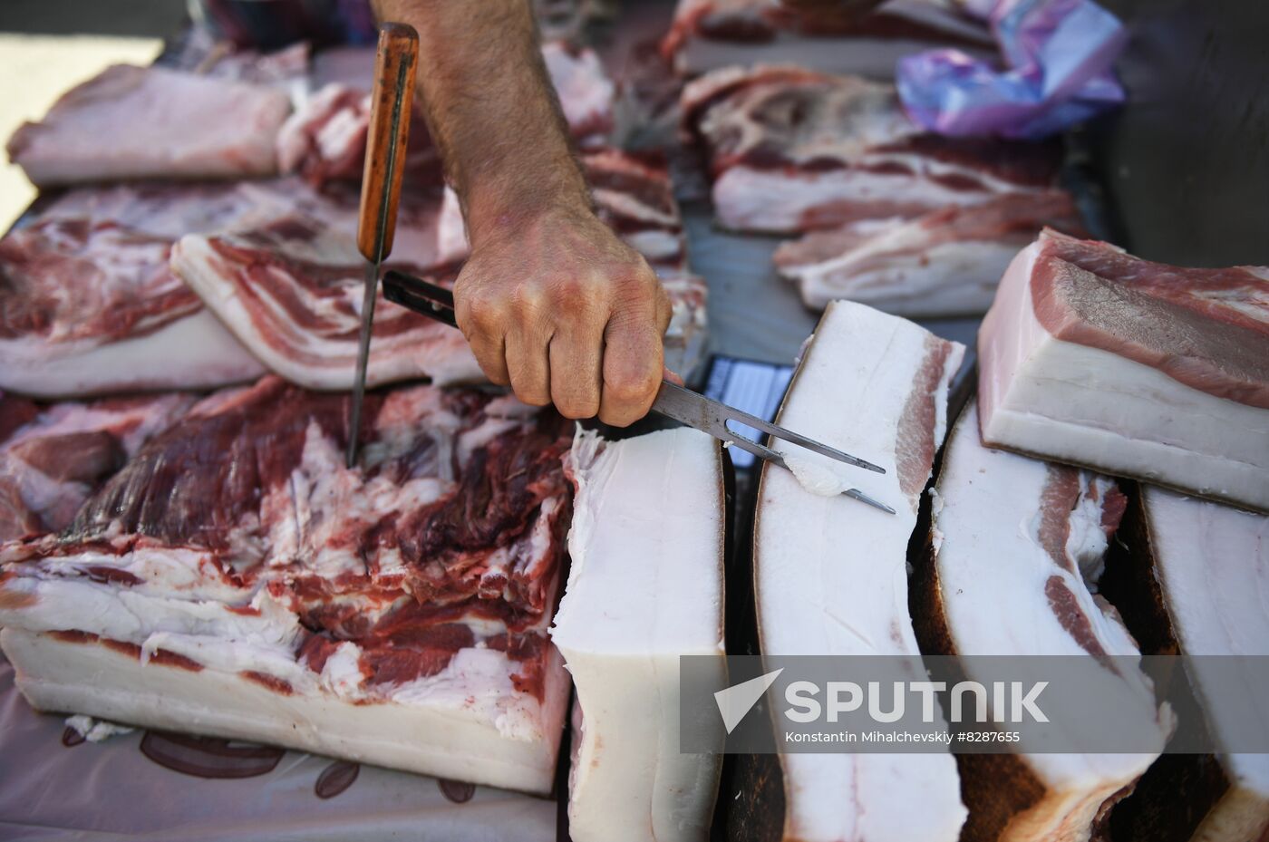 Russia Crimea Food Market