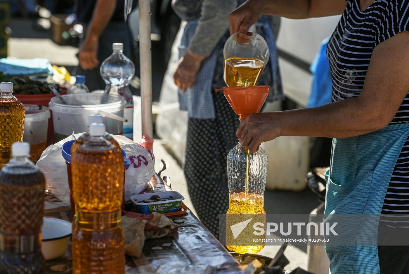 Russia Crimea Food Market