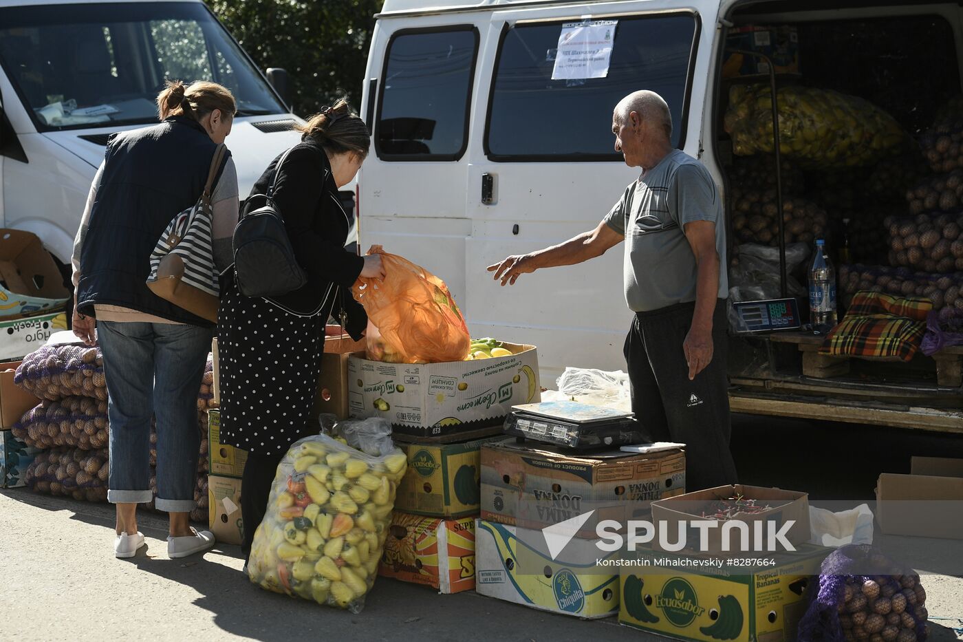 Russia Crimea Food Market