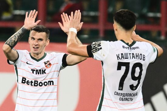 Russia Soccer Premier-League Lokomotiv - Ural