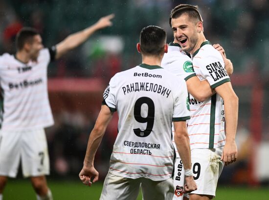 Russia Soccer Premier-League Lokomotiv - Ural