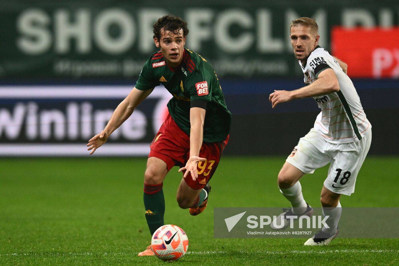 Russia Soccer Premier-League Lokomotiv - Ural