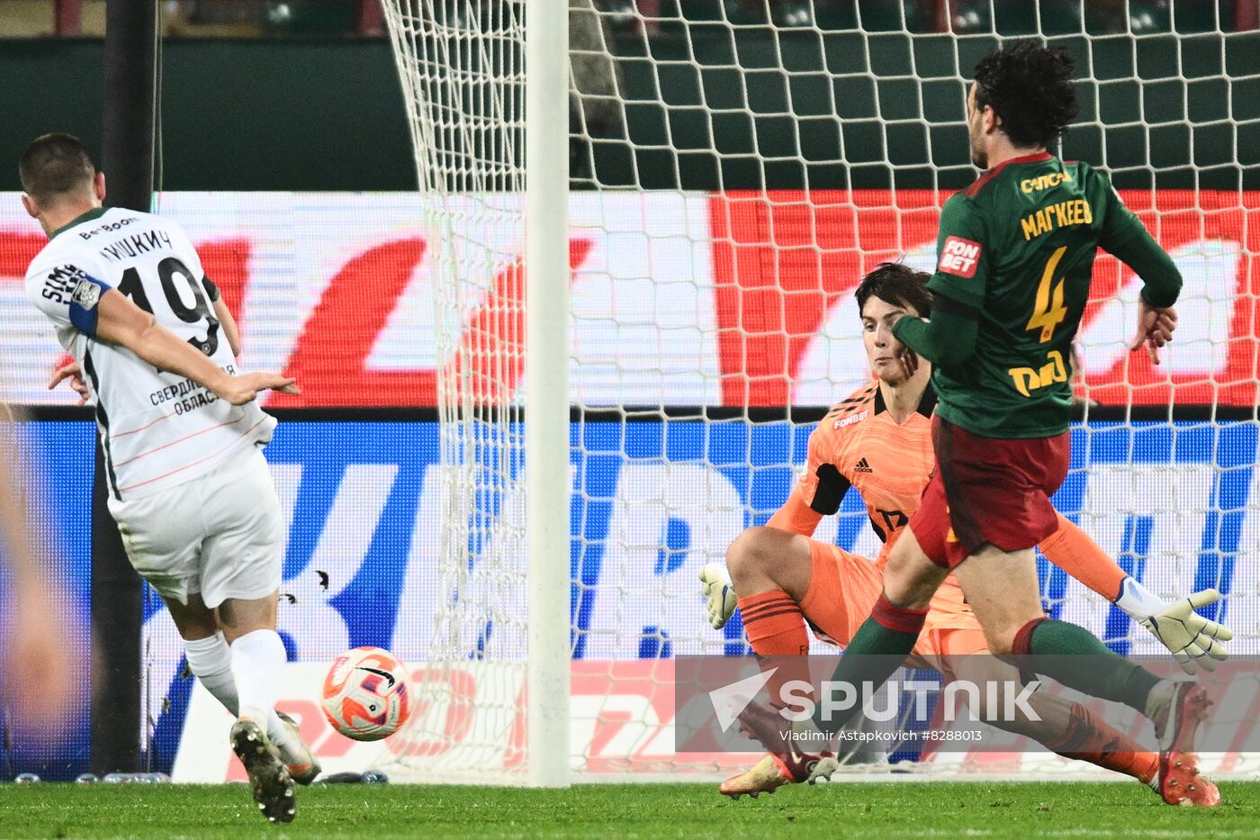 Russia Soccer Premier-League Lokomotiv - Ural