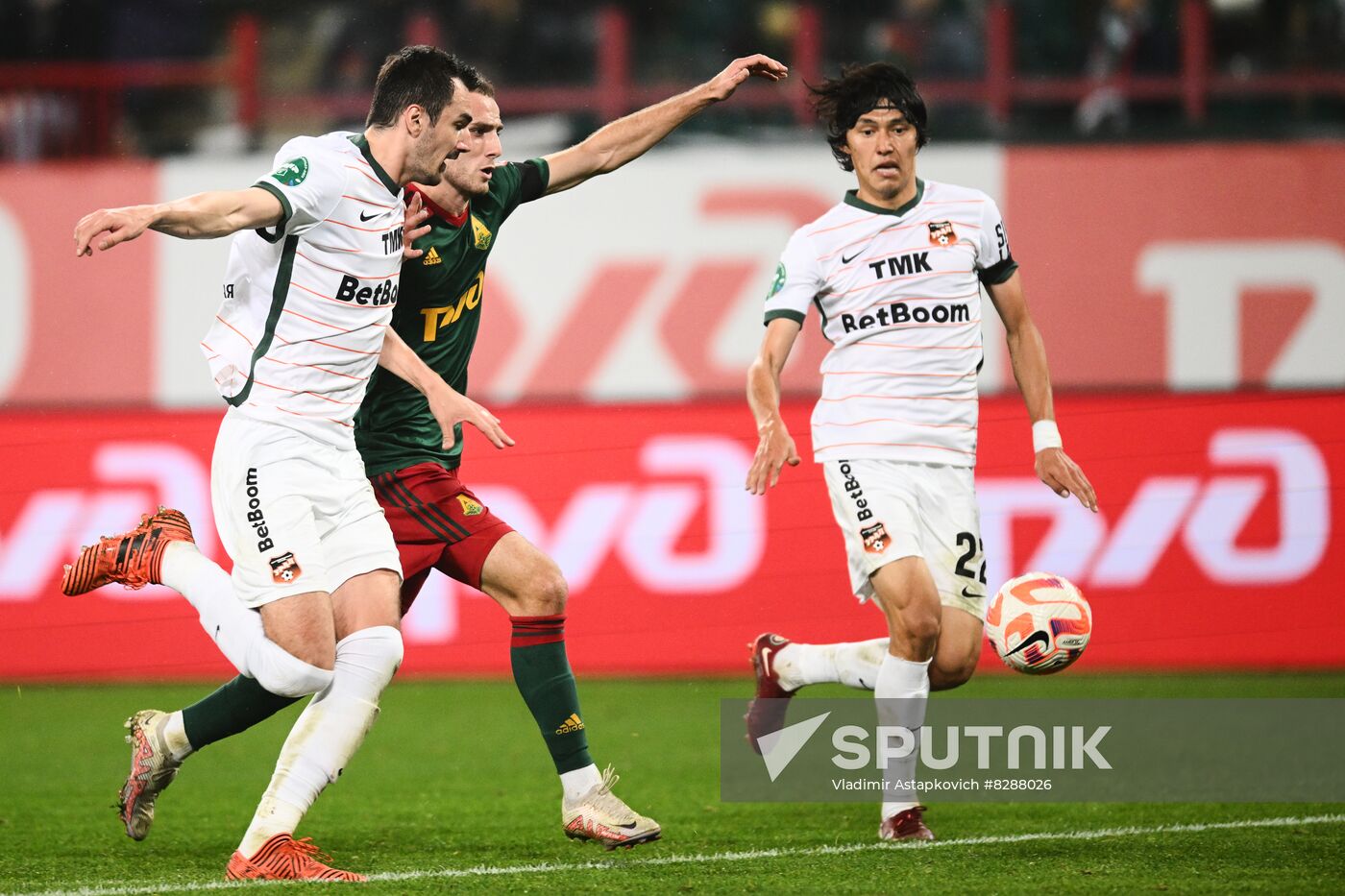Russia Soccer Premier-League Lokomotiv - Ural