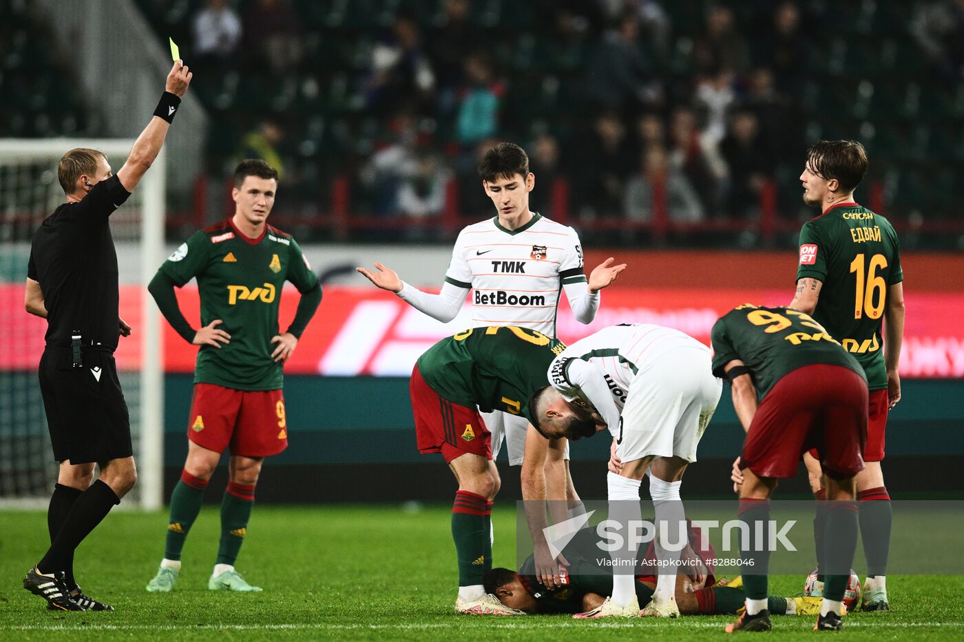 Russia Soccer Premier-League Lokomotiv - Ural