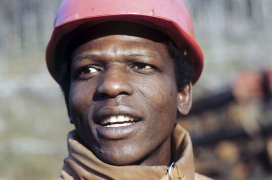 Cuban workers in Russian Far East